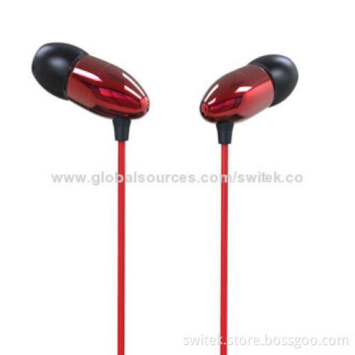 Twin System In-ear Earphones for Mobile Phones, 3.5mm Plug, Two Driver Units in One Earpiece
